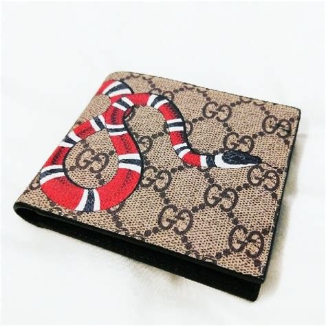 gucci snake wallet women's|authentic Gucci snake wallet.